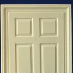 12th scale  Resin 6 panel single std false internal door AD1003