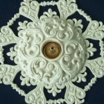 12th scale Domed ceiling rose 100mm AD3001