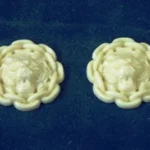 12th scale Resin Lion's Head Plaque x 6 AD7013