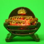 12th scale Glow Well Large Glowing Grate with Logs FPG001A