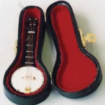 Miniature Banjo in case 9/154
