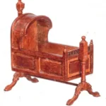 Tudor Cradle walnut JJ05006WN