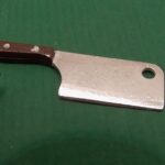 12th Scale Metal Meat Cleaver    JC08