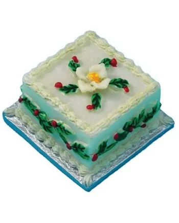 Square Christmas Cake