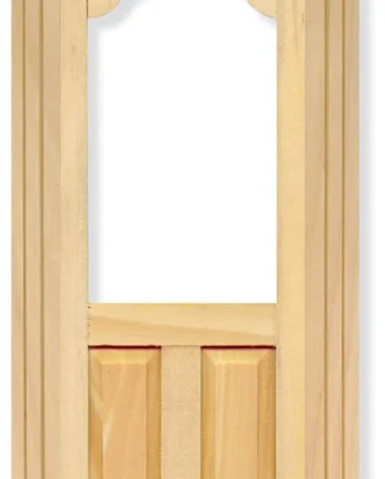 1/2 glazed Door