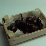 Plums in a box