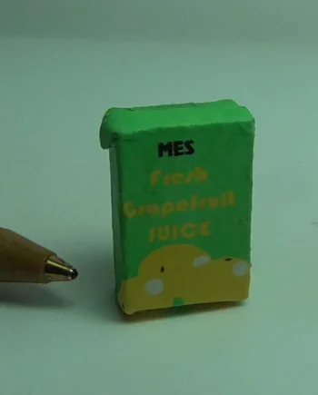 Carton of Grapefruit Juice