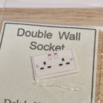 Double Wall Socket with USB Ports - White - M347