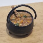 12th scale Dolls House  Mediaeval Cauldron of Pottage  RA27