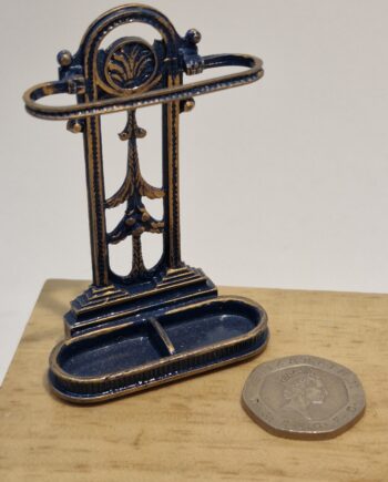 12th scale Dolls House  Hand Painted Umbrella Stand Victoria Fasken   RA41