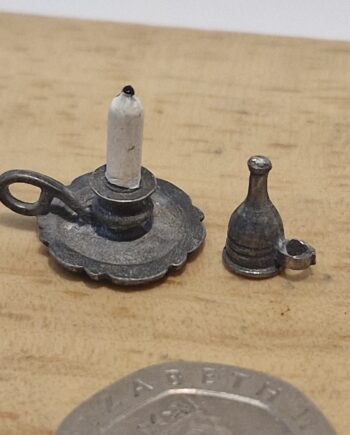 12th scale Dolls House Candlestick Medieval   RB18