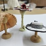 Set of Miniature Hats and stands - HD54a
