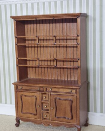 1:12th Scale, Dolls House, Furniture,  Walnut Dresser  by Bespaq   QU07