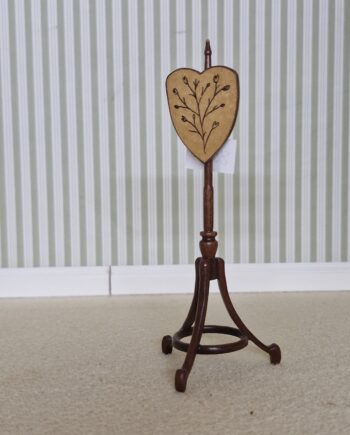 1:12th Scale, Dolls House, Furniture, Pole Screen  Artisan made 1/2 Price  QU14