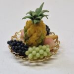 1/12th Scale Doll House Miniature, Fruit on a Dish TG04
