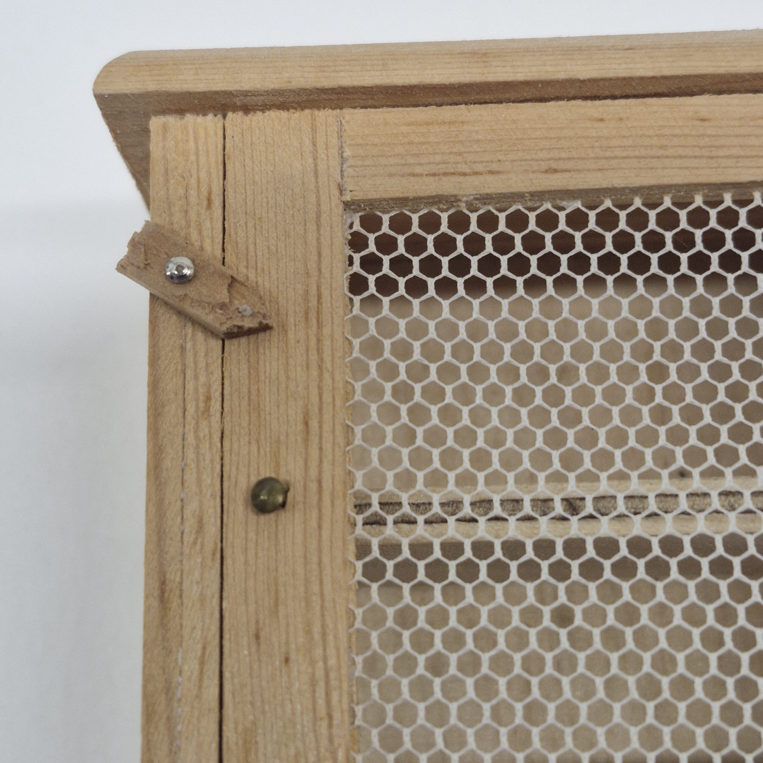 12th scale Vintage Wooden Meat Safe Very fine Quality VIN64