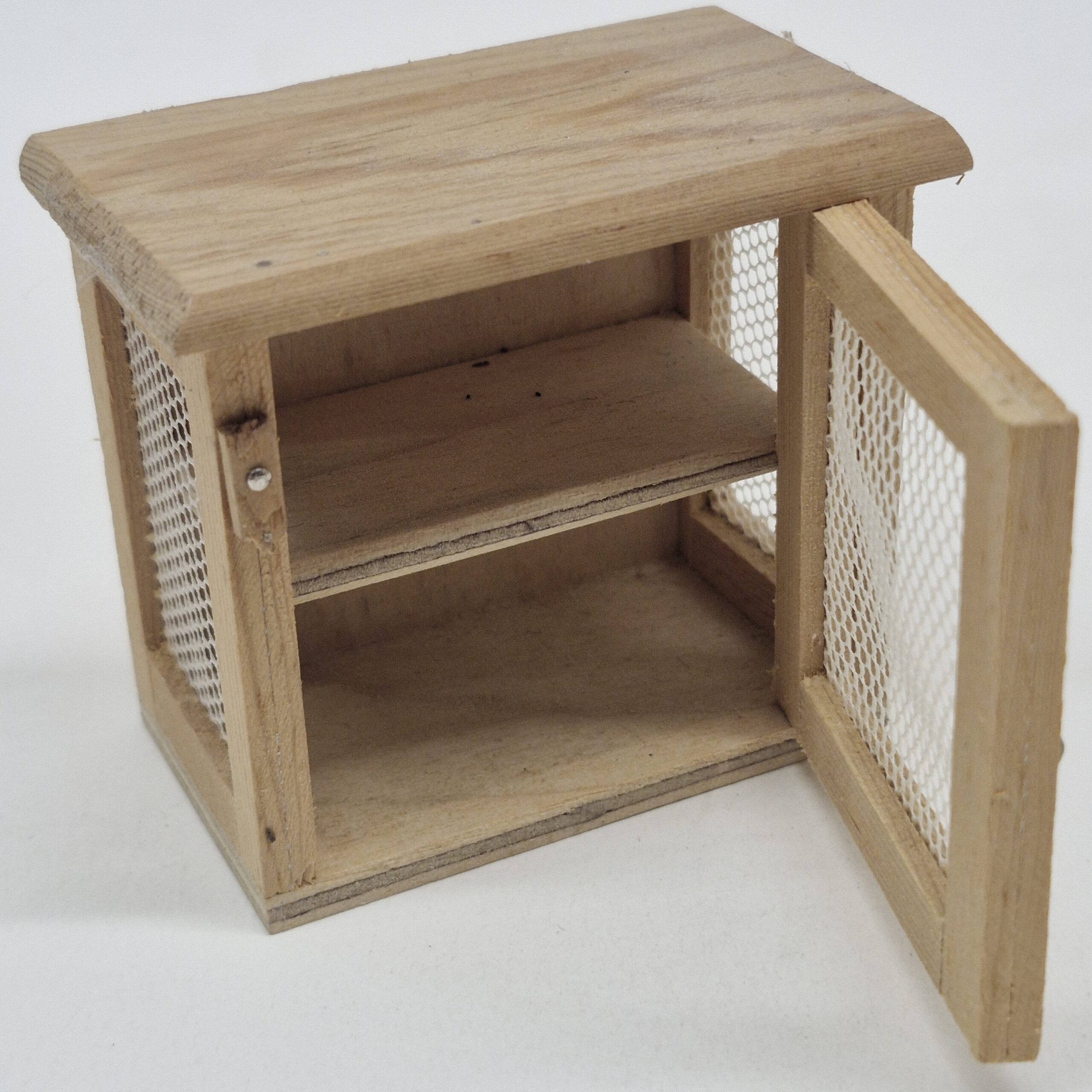 12th scale Vintage Wooden Meat Safe Very fine Quality VIN64