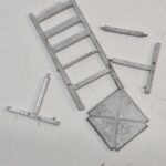 12th scale  Dolls House Miniature Ladder Back Chair Kit  DH173