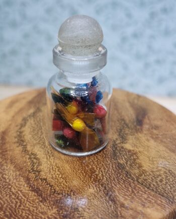 1:12th Dolls House Accessories Jar of Sweets CAN3