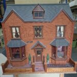 12th scale Dolls House Red Brick House   Ready made  RBR08a