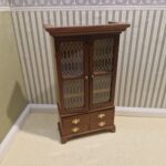 1/12th Scale Dolls House Glazed Cabinet   by Escutcheon miniatures  RE29
