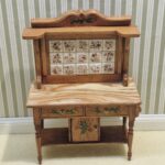 1/12th Scale Dolls House Wash Stand British made Quality RE32
