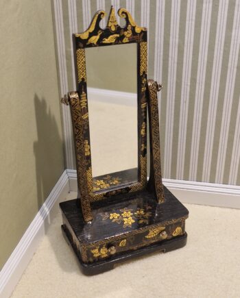 1/12th Scale Dolls House Chinoiserie Mirror Judith Dunger Vintage   Rare, RE22