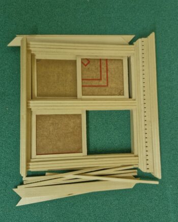 Dolls House Windows Victorian sash window  DIY184a
