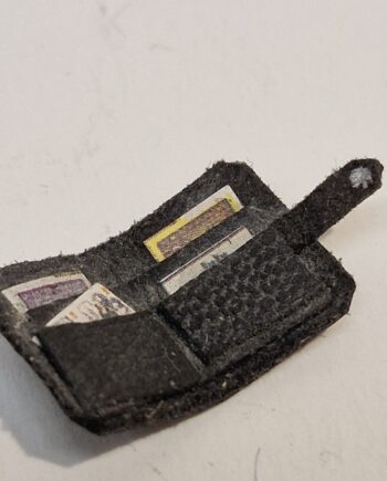 1/12th scale Doll House,  Wallet   British made   AHE26