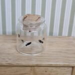 1/12th scale Doll House, miniatures, Large Glass Jar   Leeches    CHE18
