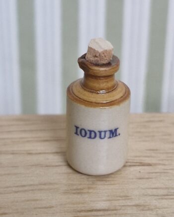 1/12th scale Doll House, miniatures, Rare Terry Curran Small  Jar CHE14