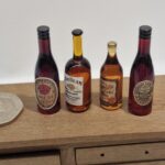 1/12th scale Doll House,   4 Bottle  BHE24