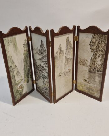 1/12th Scale Dolls House Chinoiserie  Screen   by Doug Wells  RE36