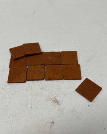 1:12th Scale Dolls House Materials, 50 3/4" Quarry Floor Tiles ST118