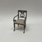 1:12th Scale Dolls House Furniture, Doug Wells- Fine Plush Chair DW04