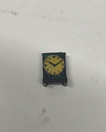 Doll House 12th scale Georgian Mantle Clock, D6117a