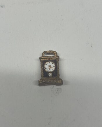 Doll House 12th Scale, Gold Carriage Clock, D4528a