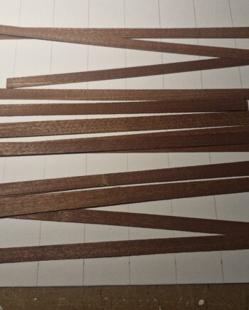 Ideal for Floor Boards  Craft Timber Mahogany 0.6mm x 12mm x 305mm strip 20pcs