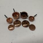 1:12TH Scale Dolls House Miniature, Copper Pot Set, DK103