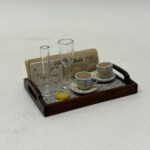 1:12th Scale Dolls House Accessories- Breakfast Tea Tray, RF01