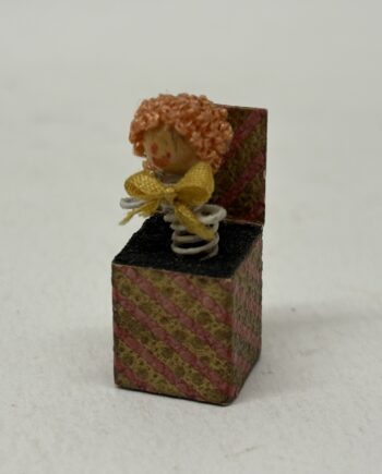 1:12th Scale Dolls House Accessories- Clown 'Jack-in-The-Box', RF08
