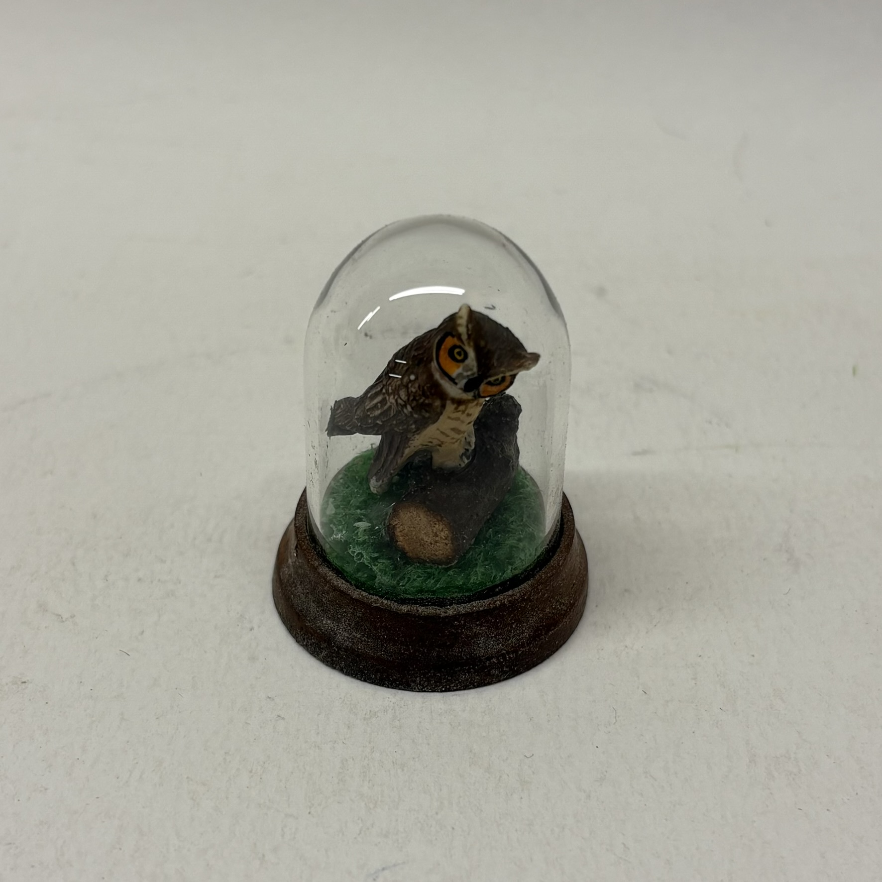 1/12th scale Dolls House Miniatures: Stuffed Owl, PF02