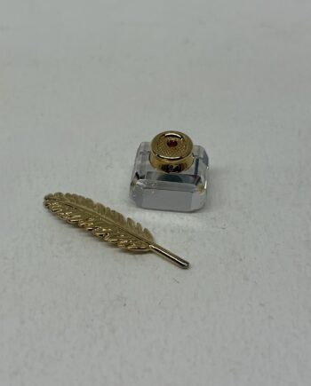 1/12th scale Dolls House Miniatures: Real Swarovski Inkwell, PF04