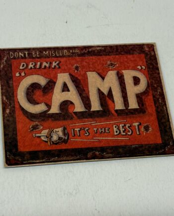 1/12th Scale, Dolls House Miniatures: Retro Coffee Sign, PF18