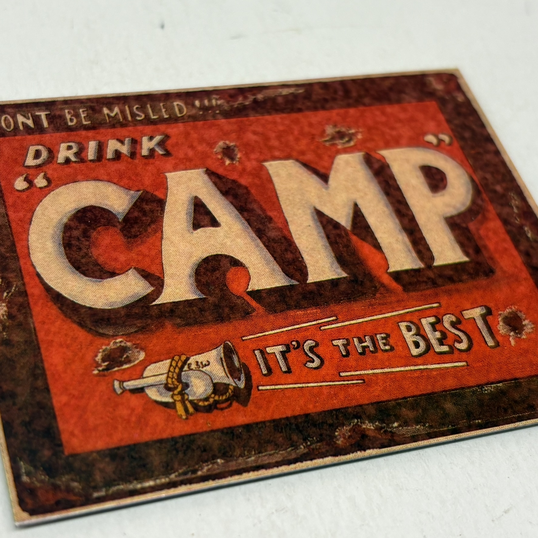 1/12th Scale, Dolls House Miniatures: Retro Coffee Sign, PF18