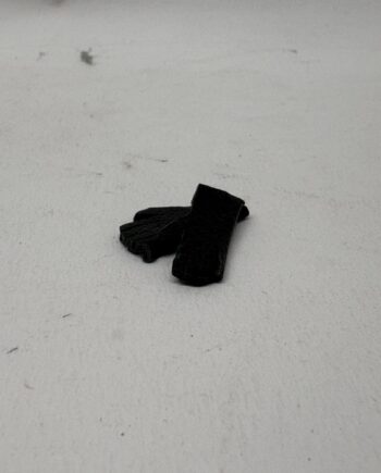 1/12th Scale, Dolls House Miniatures: Black Gloves, PF24
