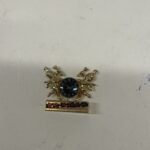 Doll House 12th Scale, Golden Cupid Clock, D9777a