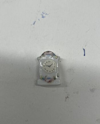 Doll House 12th Scale, Floral Clock, D2273