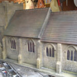 Dolls House 1/12 scale Village Church Kit Including Extension