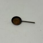 1/12th Scale, Dolls House Miniatures: Weathered Style Frying Pan, PF40